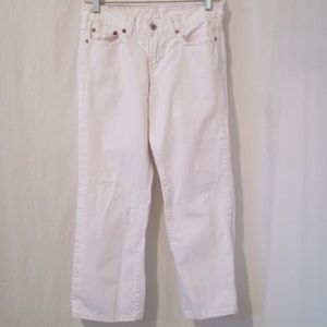 Lucky Brand Sugar Crop Distressed Jeans 2
